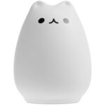 Беспроводной силиконовый светильник Cosmic Cat  диаметр 12,2 см, высота 15,3 см, упаковка: 13,3x13,3x15,5 см