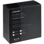Беспроводные наушники Uniscend Sound Joy  в сложении 18x12x7,5 см; упаковка: 18,5x8,4x17,8 см