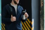 Термостакан Tralee XL  высота 22,3 см; диаметр 7,3 см; упаковка: 8,5х8,5х22,5 см