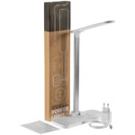 Настольная лампа с беспроводной зарядкой Power Light  база: 24х10,6х1,6 см, высота лампы: 38,3 см, упаковка: 11x3,6x50 см
