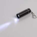 Брелок-фонарик Click Ray  диаметр 2 см, длина 6 см, диаметр кольца 1,9 см