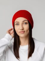 Шапка Hinge  56-60, длина 21 см, отворот 9 см