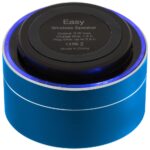 Беспроводная колонка Easy  диаметр 7 см; высота 4,2 см; упаковка: 7,5х7,5х6,7 см