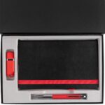 Набор Ton Memory  коробка: 27х18х3,5 см, ежедневник: 12,8х20,8х1,3 см