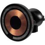 Держатель для смартфона Cooper Auto Wireless с беспроводной зарядкой  диаметр 5,9 см, высота 3 см; адаптер: 5,9х3,8 см; коробка: 12,5х7,5х5,5 см