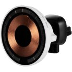Держатель для смартфона Cooper Auto Wireless с беспроводной зарядкой  диаметр 5,9 см, высота 3 см; адаптер: 5,9х3,8 см; коробка: 12,5х7,5х5,5 см